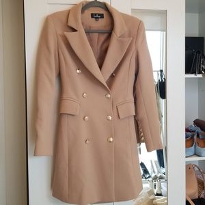 Lulu's double breasted coat